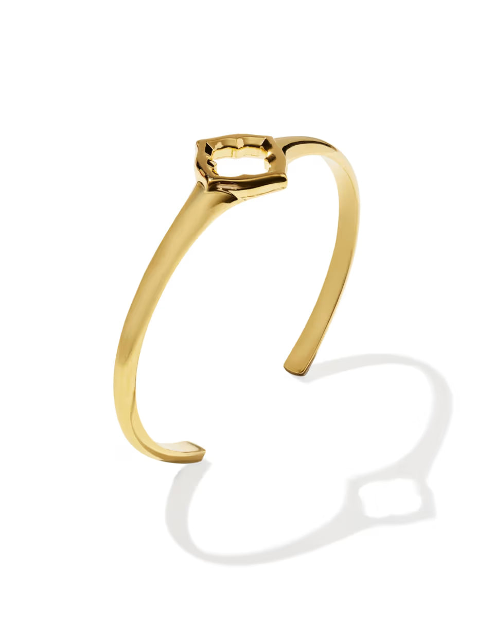 Dira Open Frame 18k Gold Vermeil Cuff Bracelet