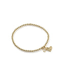 Ari Heart 14k Gold-Filled Stretch Bracelet