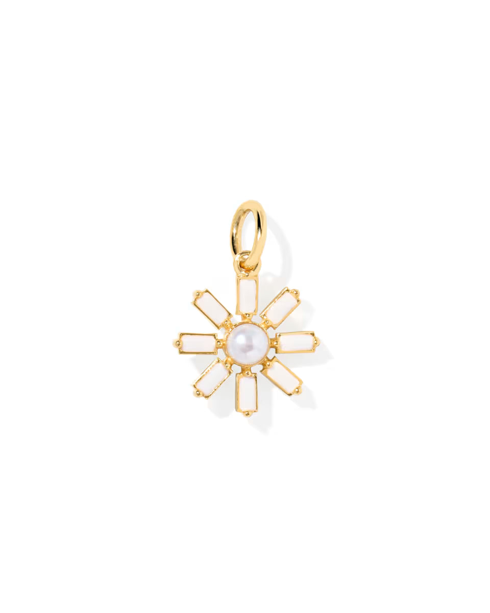 Valerie 18k Gold Vermeil Flower Charm
