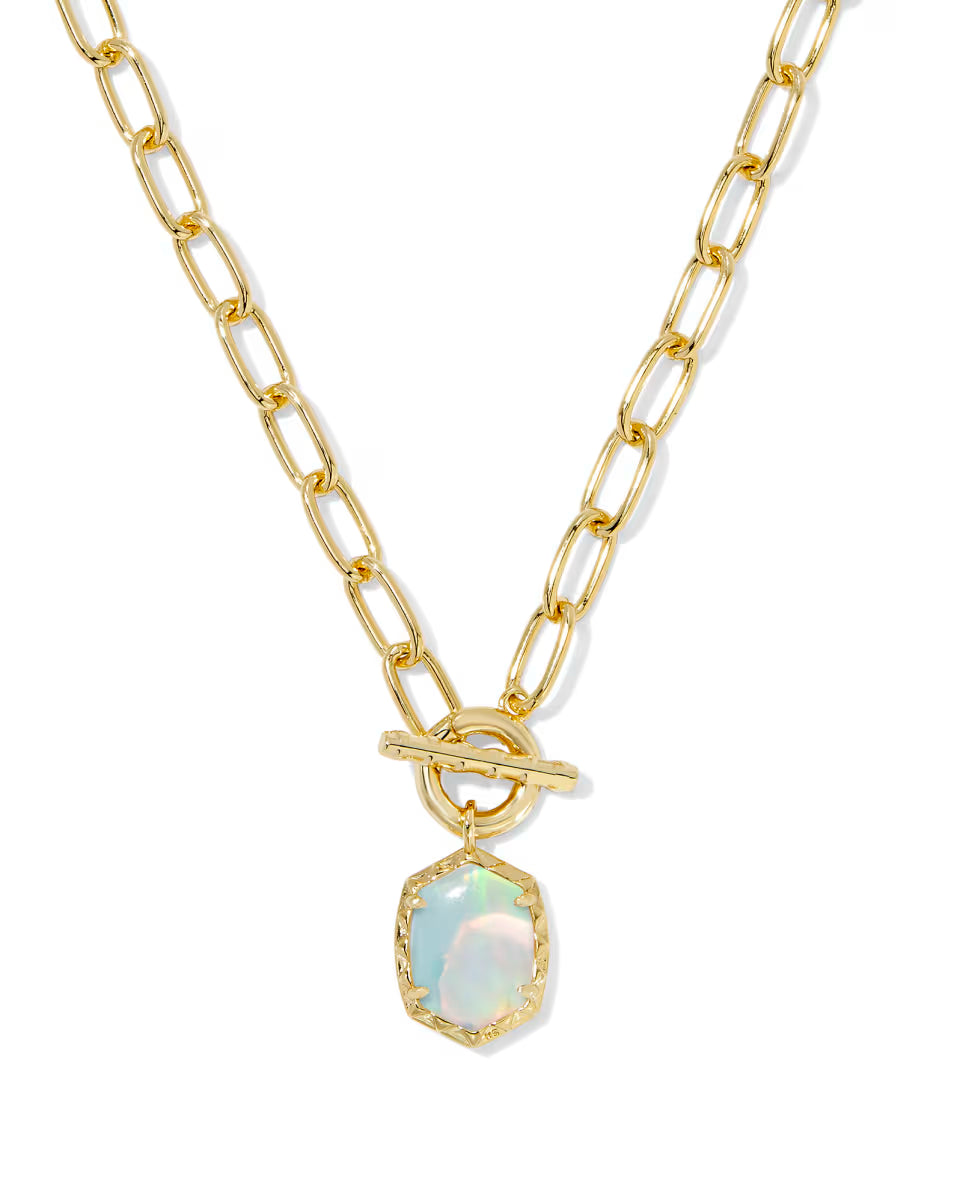 Daphne Convertible Gold Link and Chain Necklace