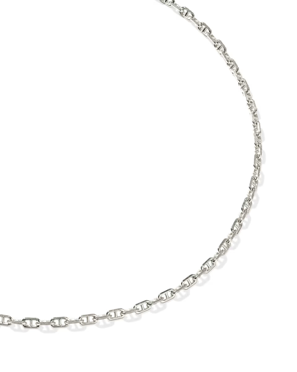 Ramsey Oxidized Sterling Silver Chain Bracelet