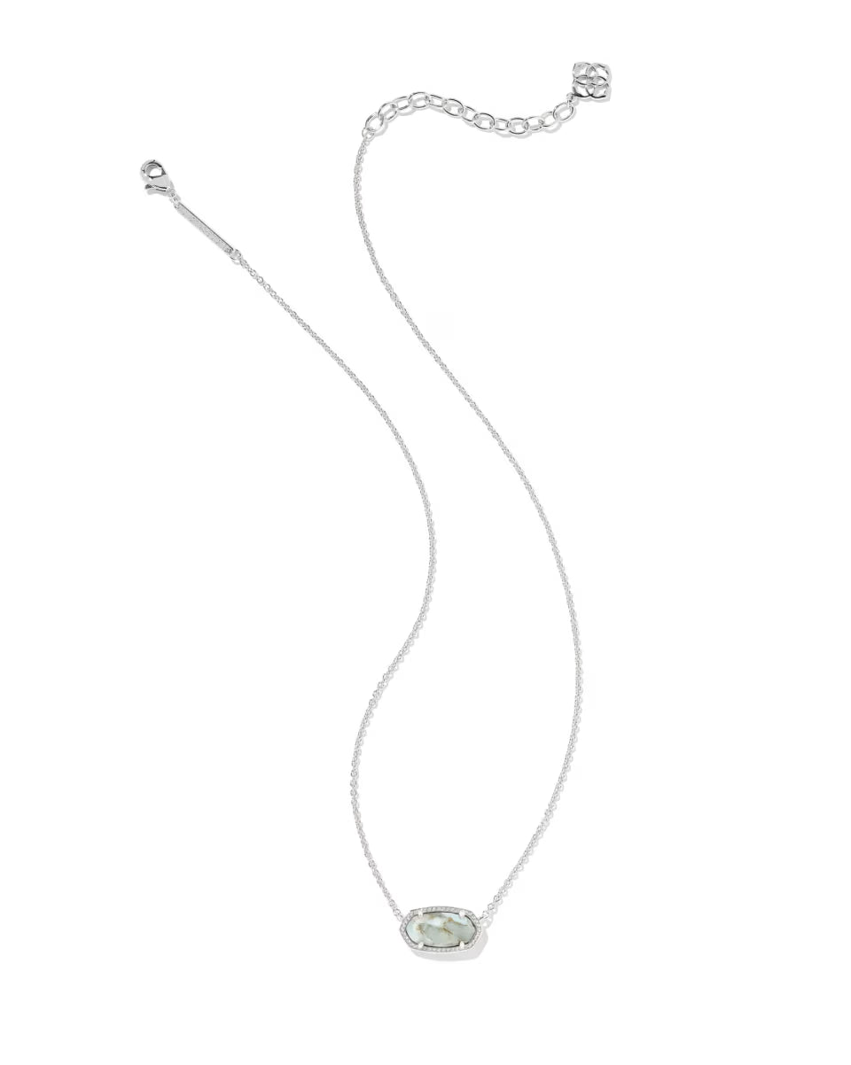 Elisa Silver Pendant Necklace