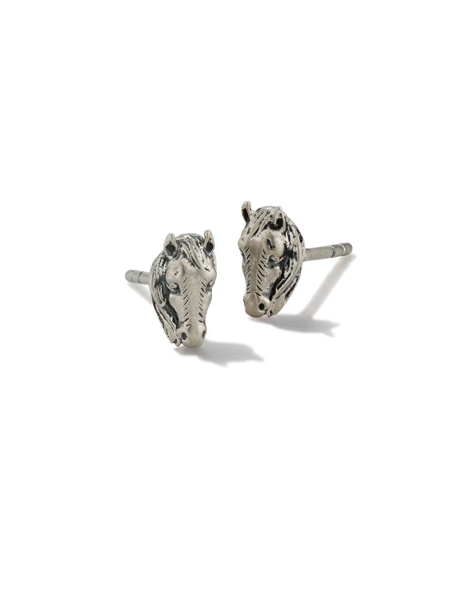 Tiny Beau Stud Earrings in 18k Yellow Gold Vermeil