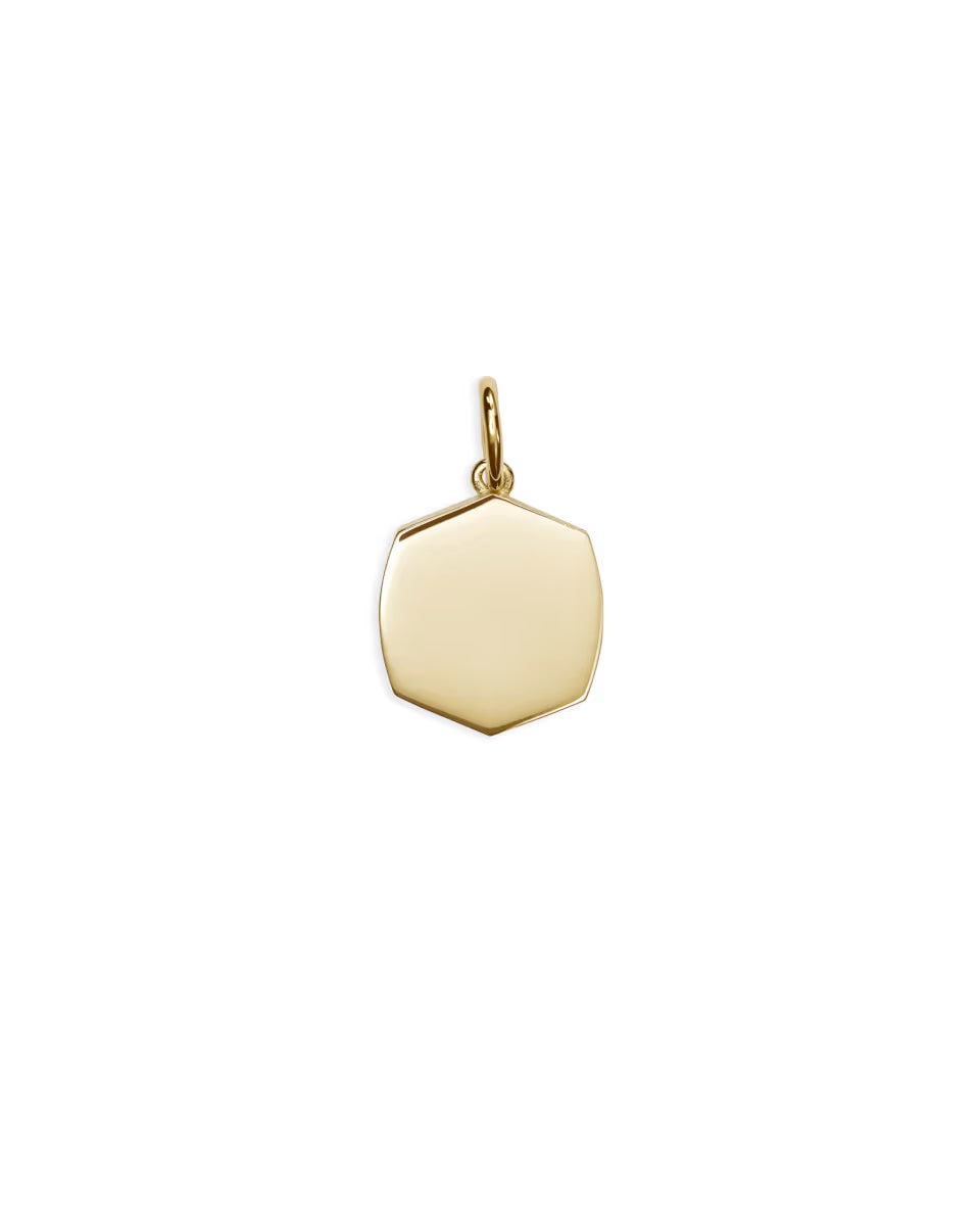 Davis Small Charm in Sterling Silver