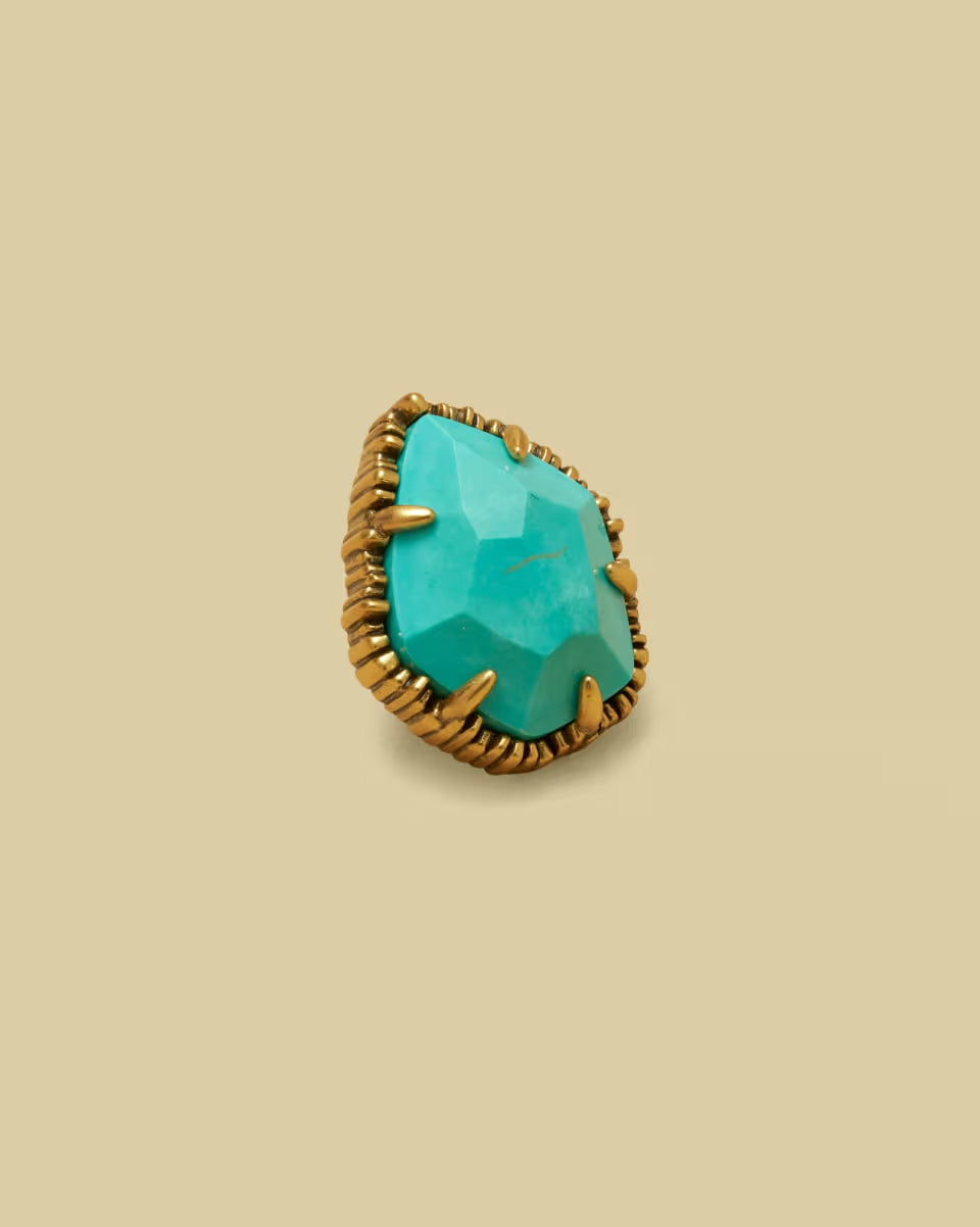 Tessa Vintage Gold Hat Pin