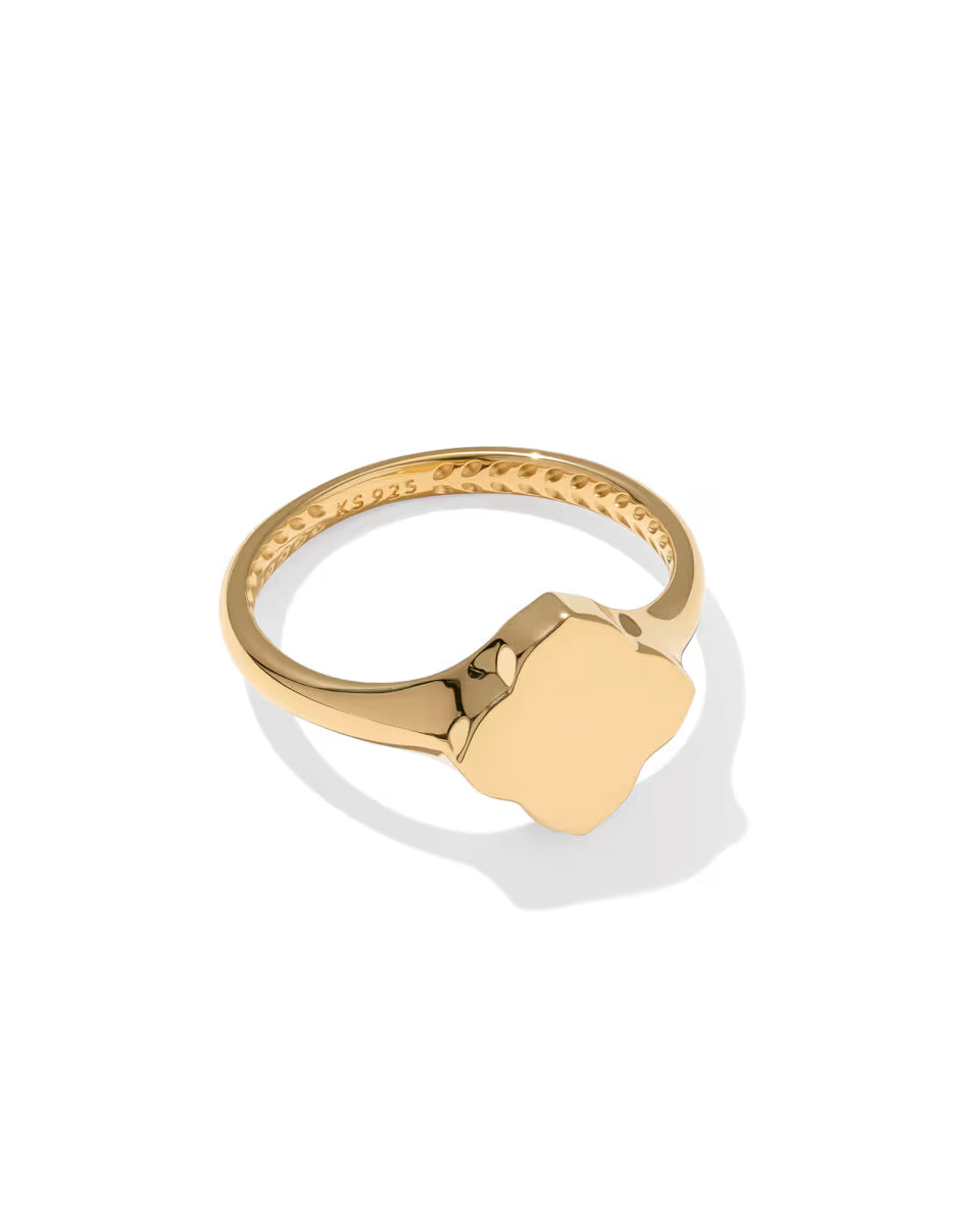 Dira Sterling Silver Metal Band Ring