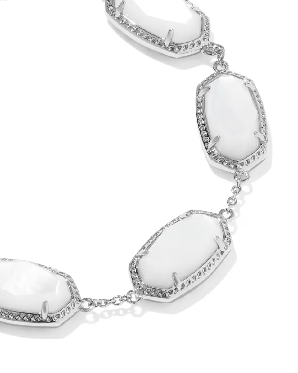 Elaina Silver Link Bracelet