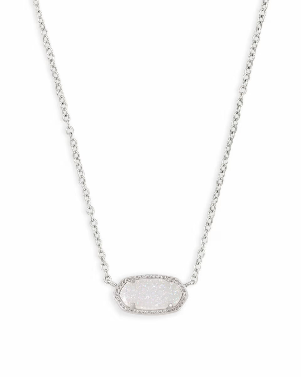 Elisa Silver Pendant Necklace