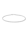 7.95 ct Lab Grown White Diamond Tennis Necklace in 14k White Gold