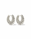 Sandy Gold Huggie Earrings