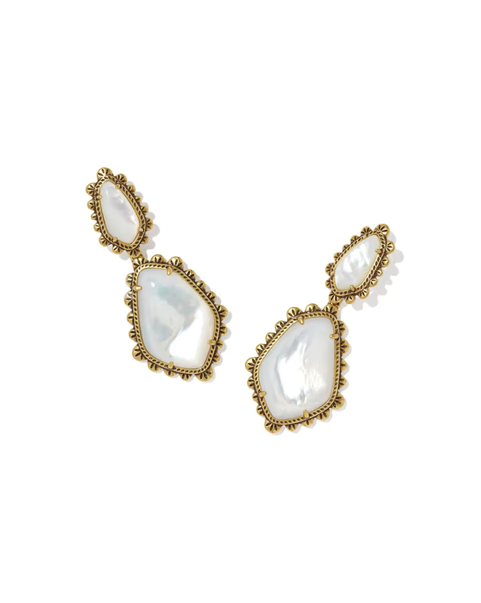 Ellery Vintage Gold Statement Earrings