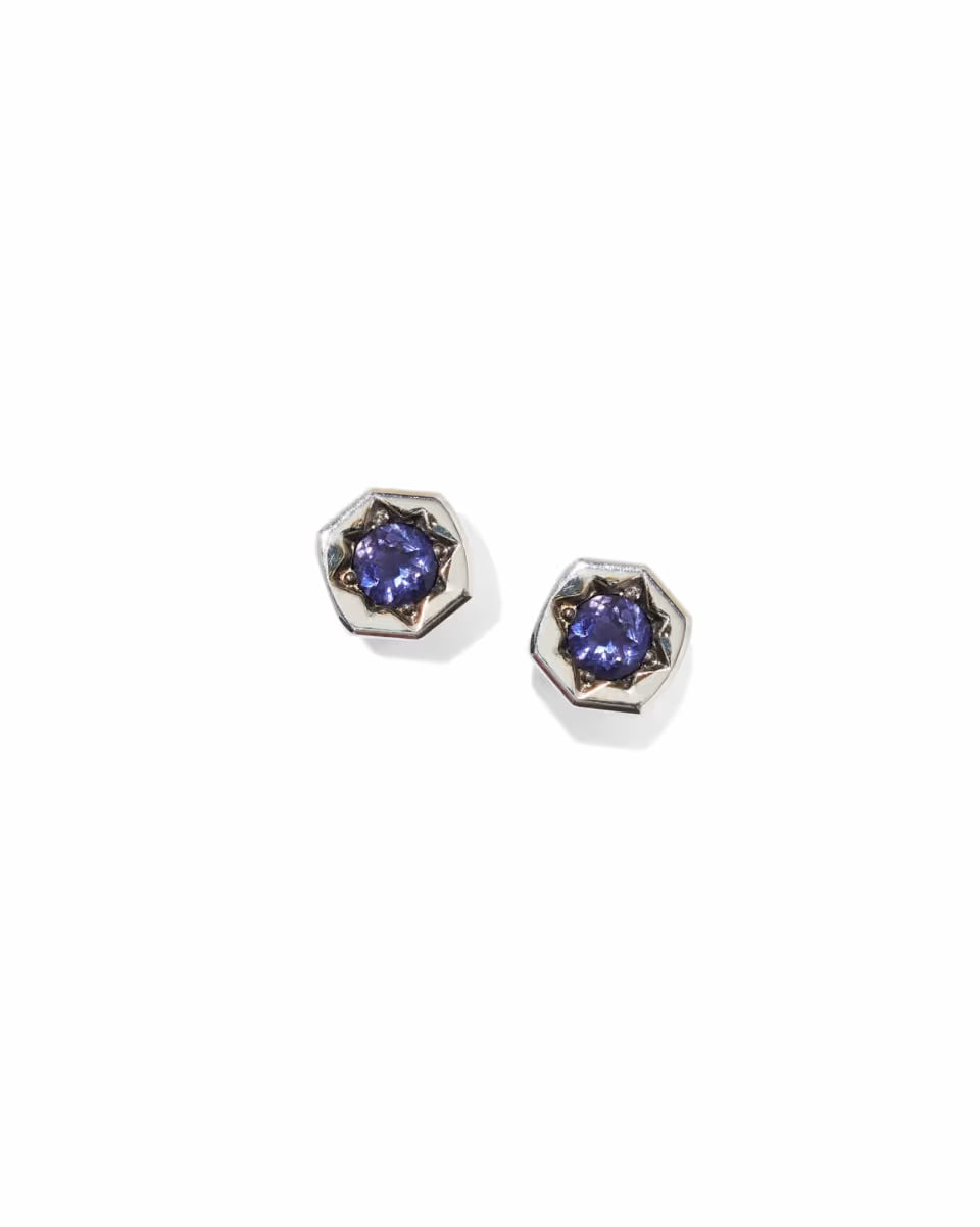 Davie Star 18k Gold Vermeil Stud Earrings