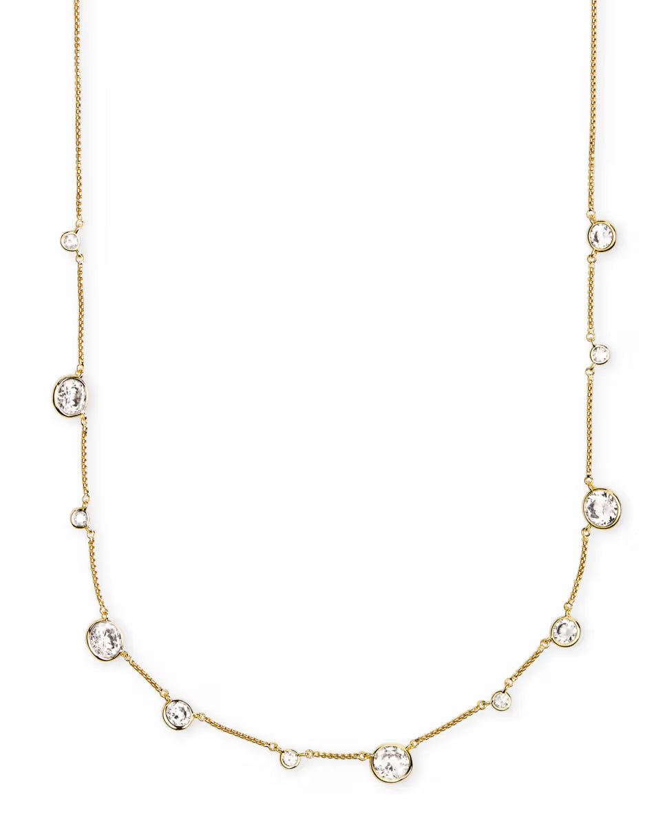 Clementine Choker Necklace in Silver