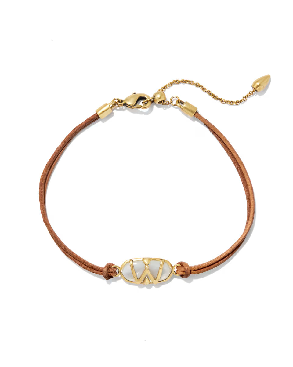 Wrangler® x Yellow Rose by Kendra Scott Elaina Vintage Gold Corded Bracelet