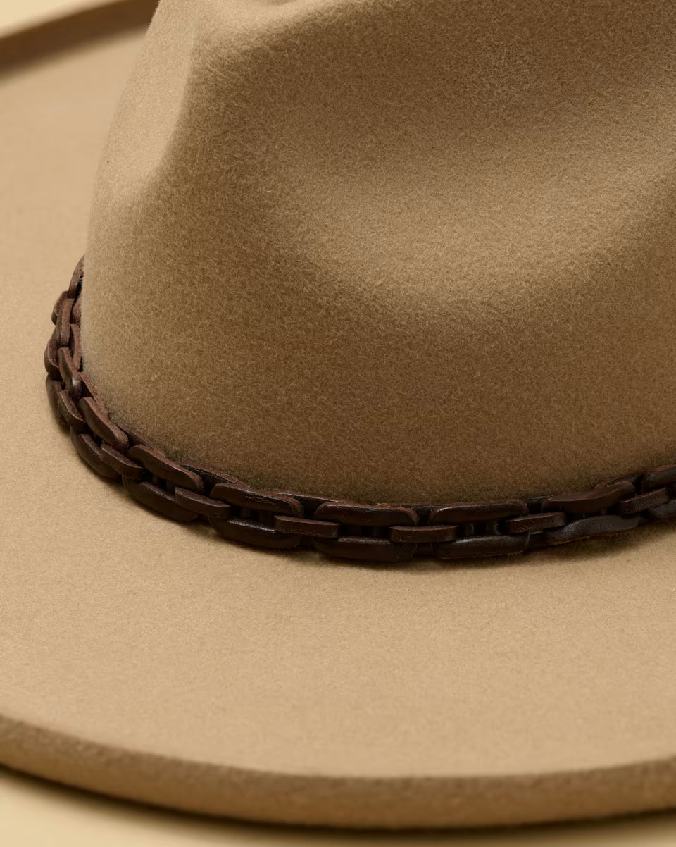Leather Link Hat Band