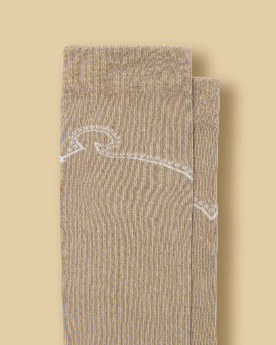 YR x Doublesoul Ultra High Boot Stitch Sock
