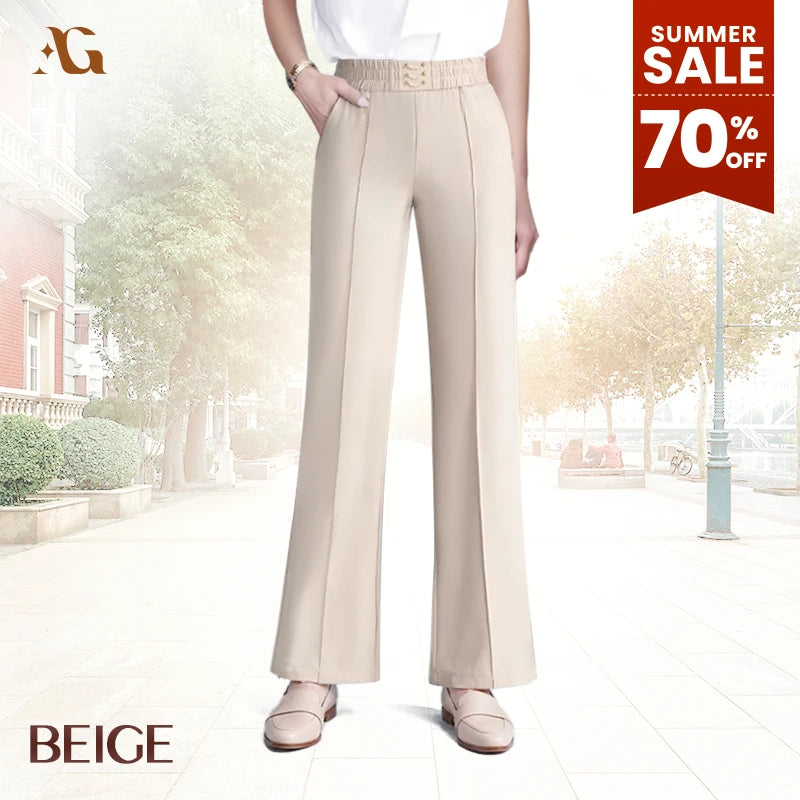 LAST DAY 70% OFF - Perfect Drape High Rise Ultra Soft Pull-On Pants