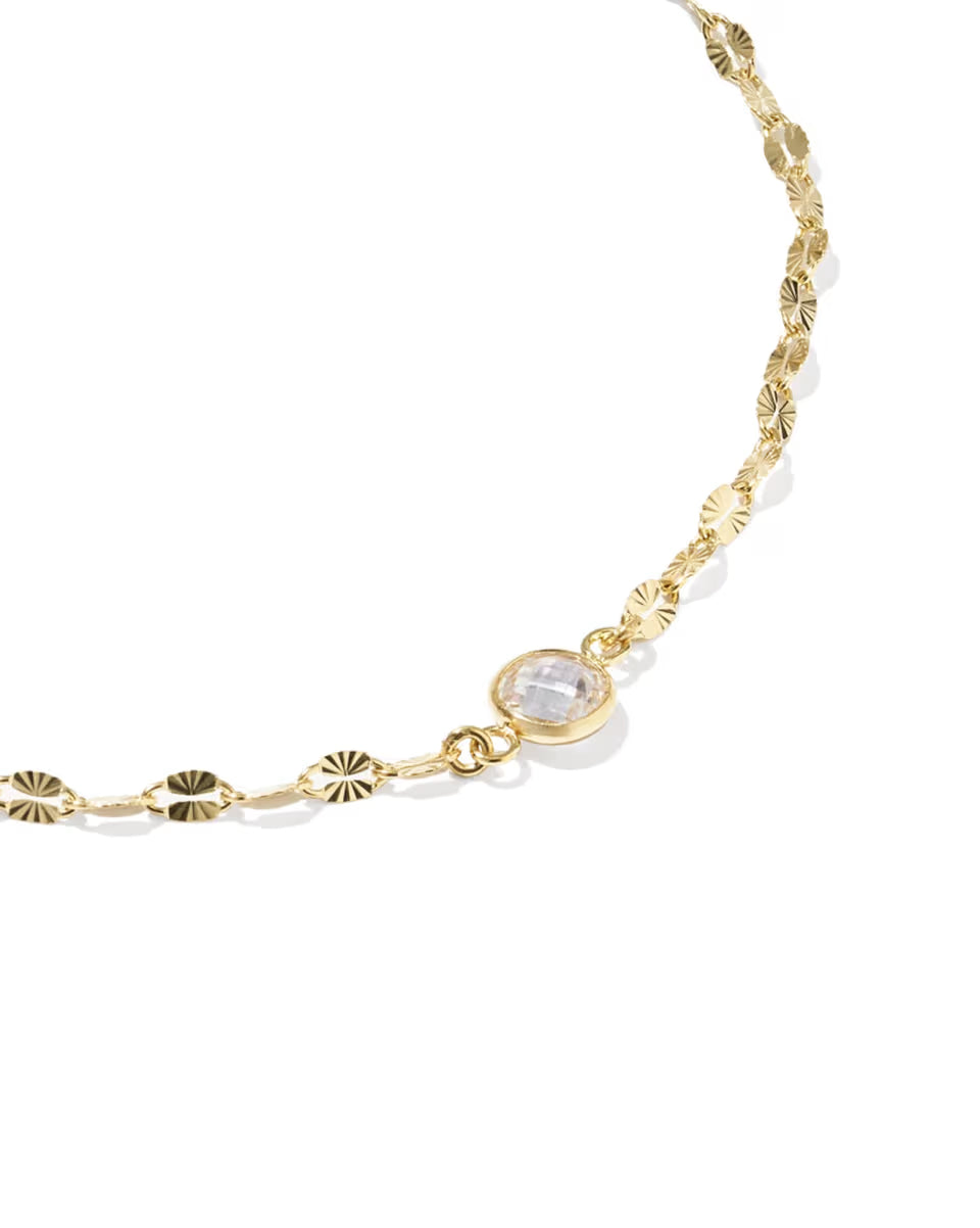 Alina Sunburst 14k Gold-Filled Chain Bracelet