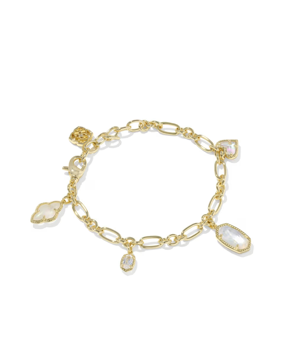 Icon Silver Charm Bracelet