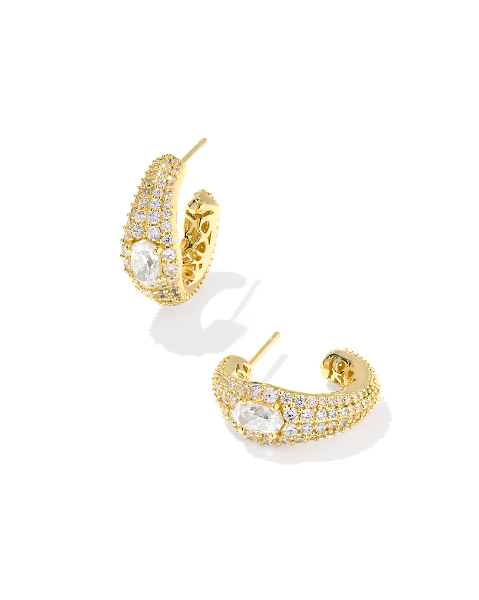 Bella Gold Hoop Earrings