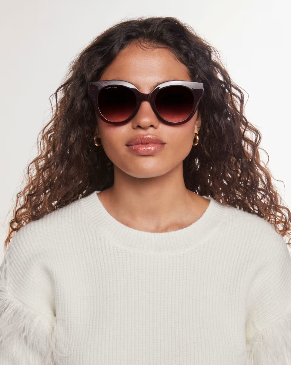 Amber Filigree Sunglasses