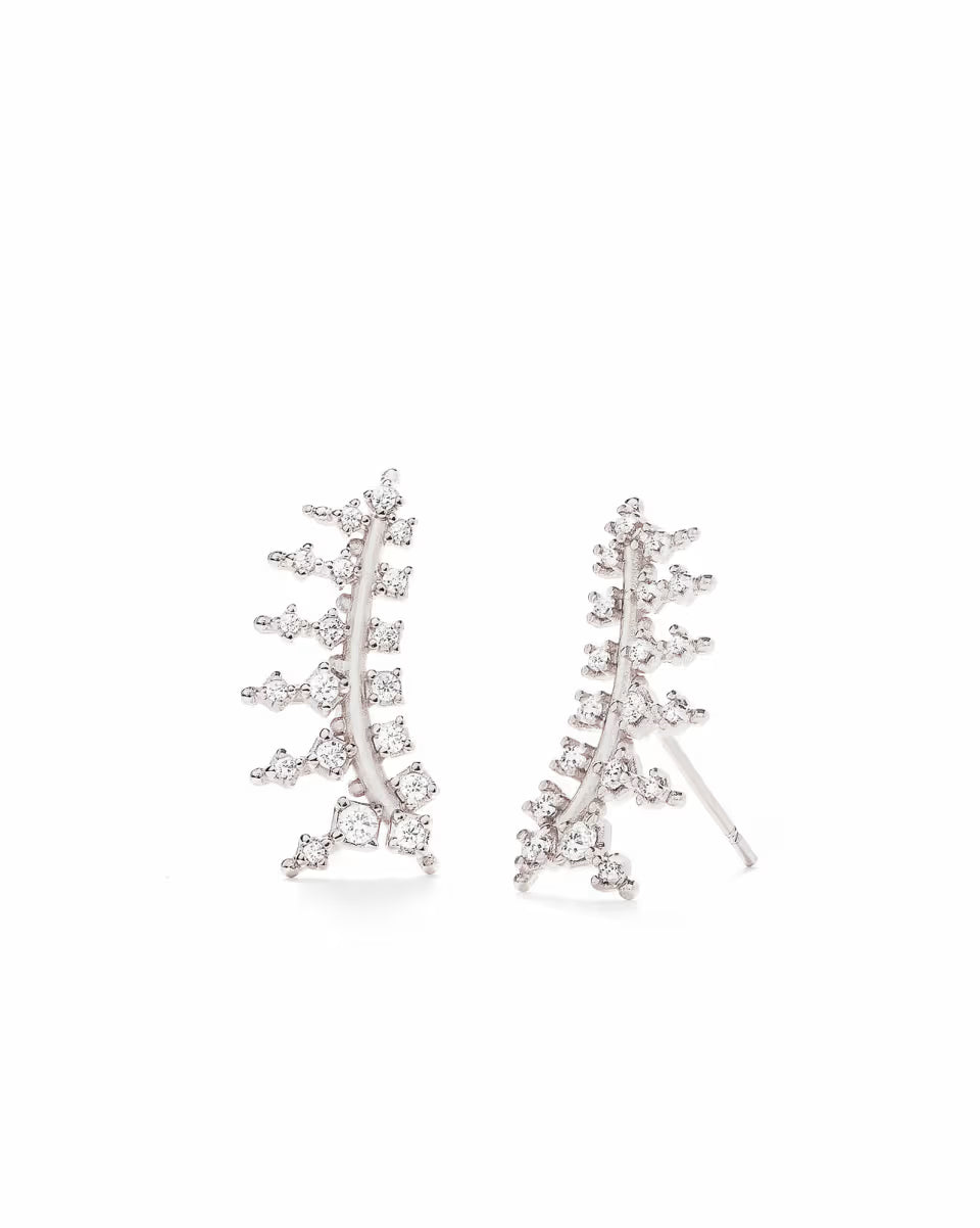 Laurie Ear Climbers in Silver
