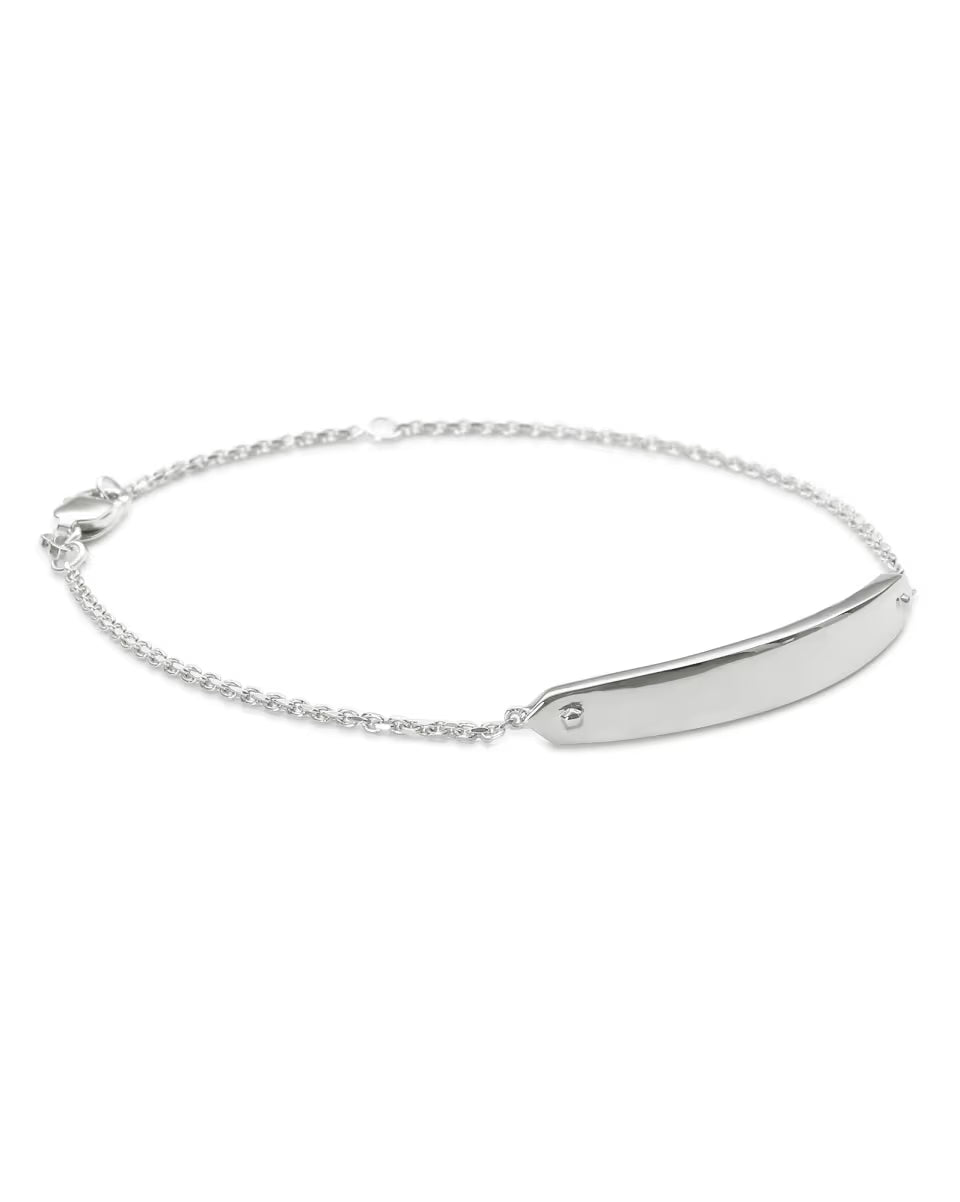 Mattie Bar Delicate Bracelet in 18k Gold Vermeil