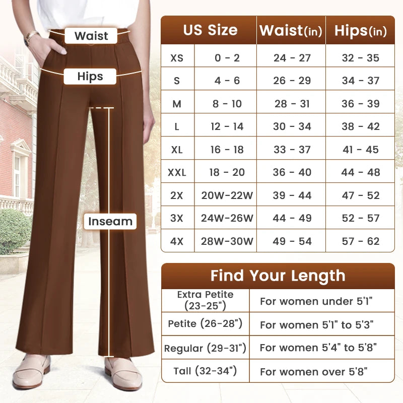 LAST DAY 70% OFF - Perfect Drape High Rise Ultra Soft Pull-On Pants