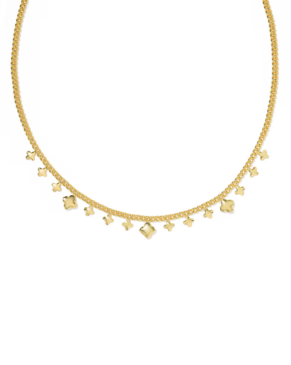 Bria Gold Strand Necklace