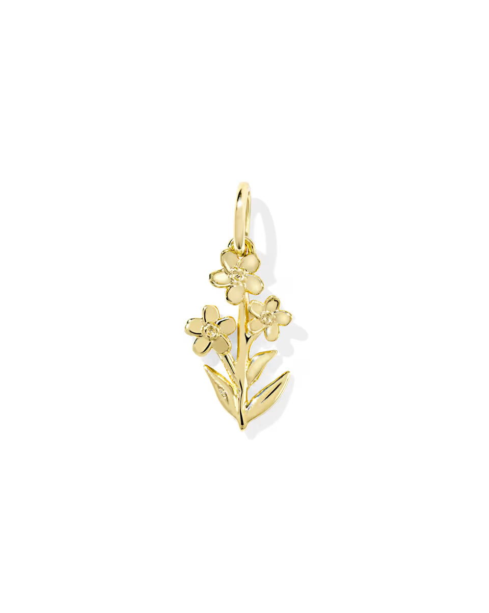 Lilah Sterling Silver Flower Charm