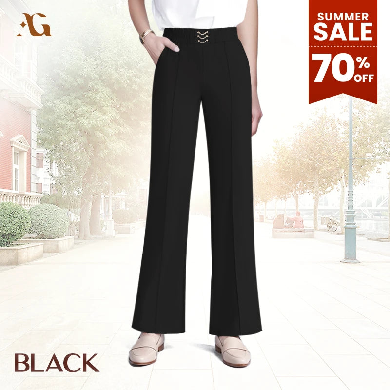 LAST DAY 70% OFF - Perfect Drape High Rise Ultra Soft Pull-On Pants