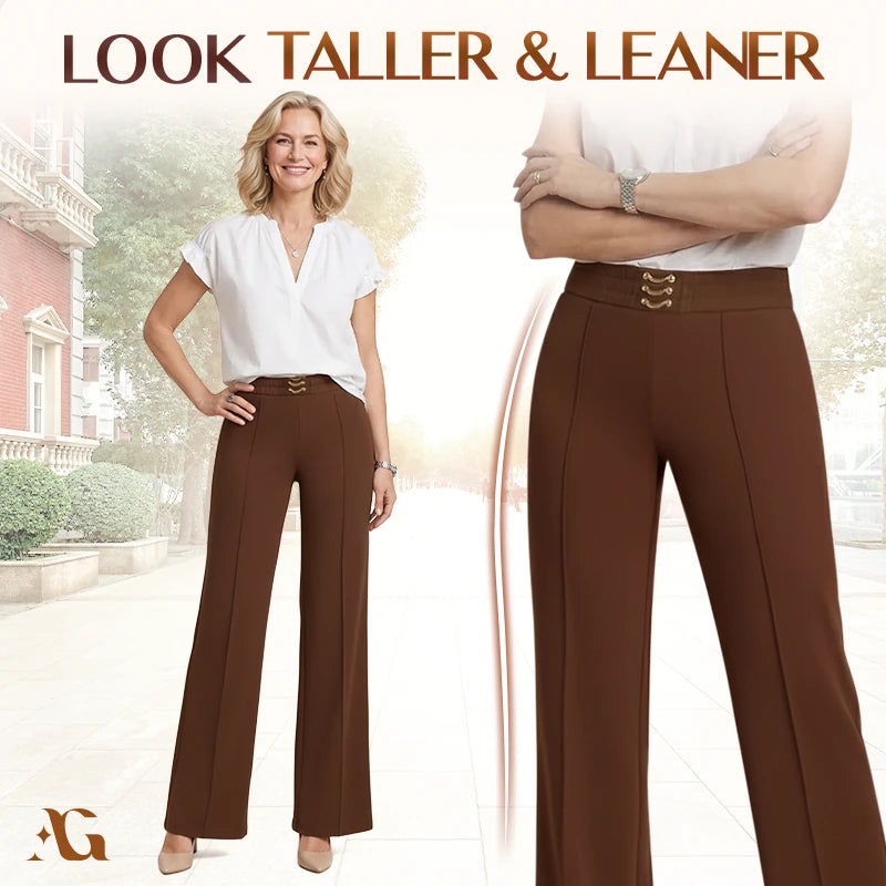 LAST DAY 70% OFF - Perfect Drape High Rise Ultra Soft Pull-On Pants