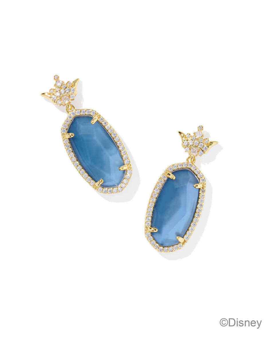 Disney | Kendra Scott Dana Princess Gold Drop Earrings