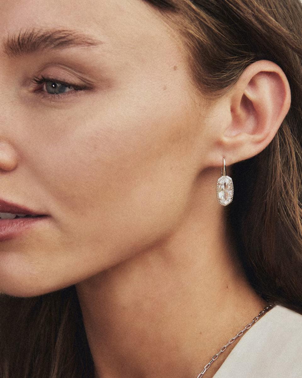 Lee Luxe Silver Drop Earrings