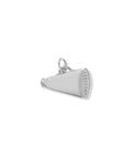 Megaphone Sterling Silver Charm