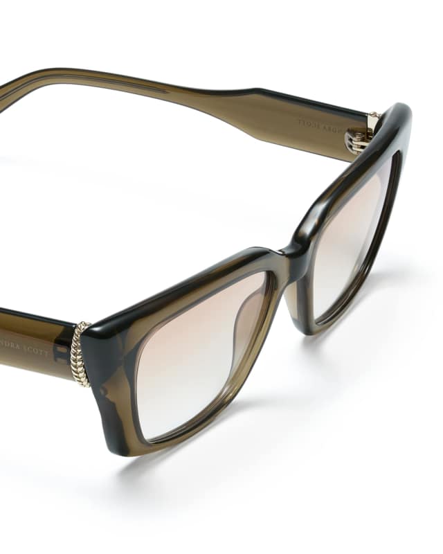 Butterfly Herringbone Sunglasses