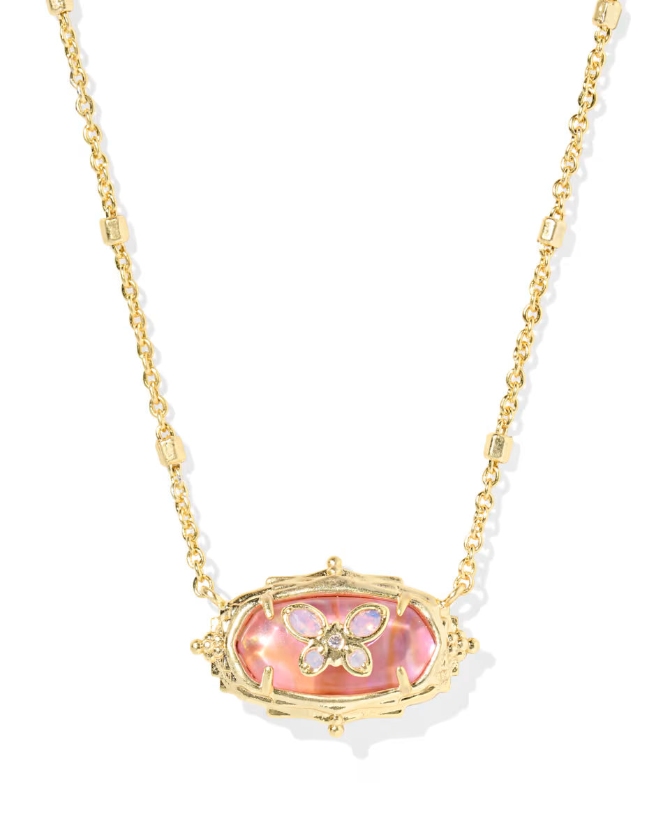 Dolly Parton x Kendra Scott Elisa Butterfly Gold Short Pendant Necklace