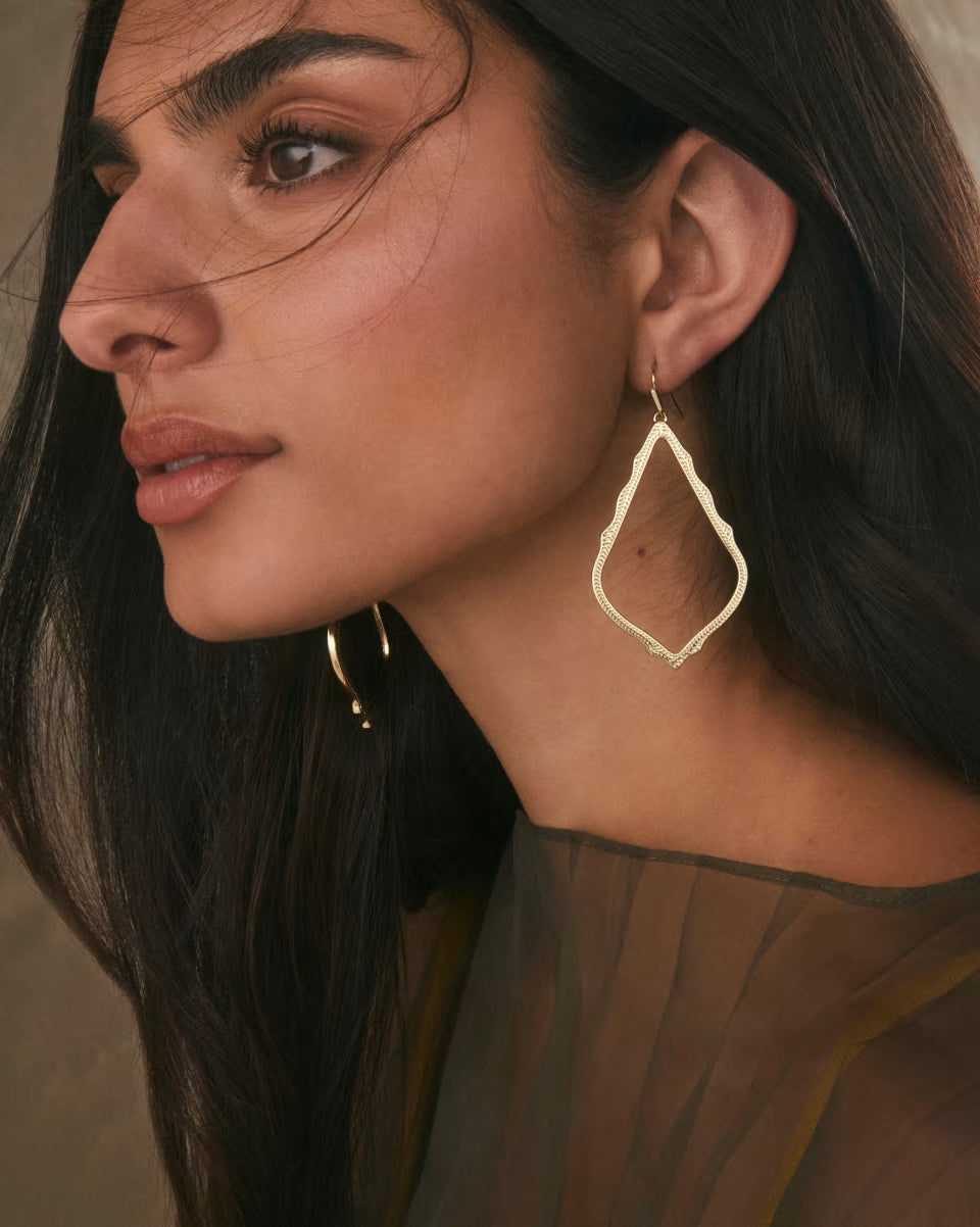 Sophee Drop Earrings in Rose Gold