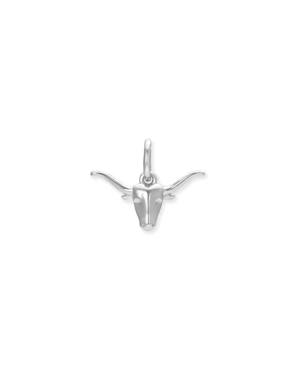 Longhorn Charm in 18k Gold Vermeil