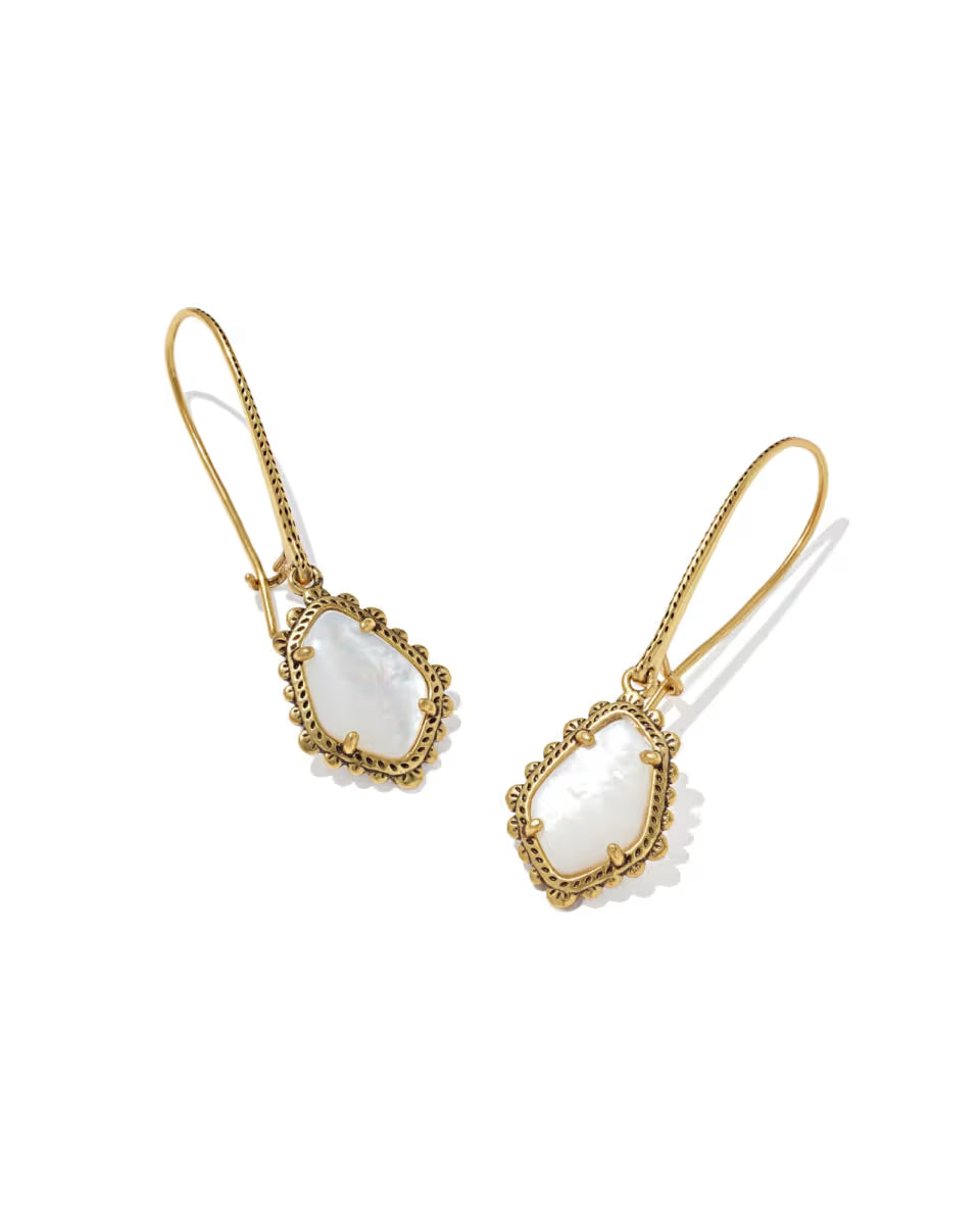 Ellery Vintage Gold Drop Earrings