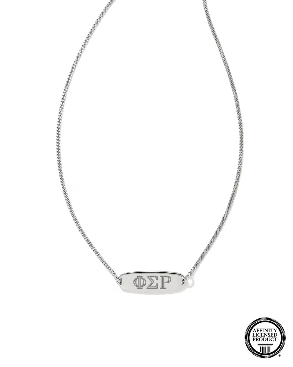 Phi Sigma Rho Pendant Necklace in 18k Gold Vermeil