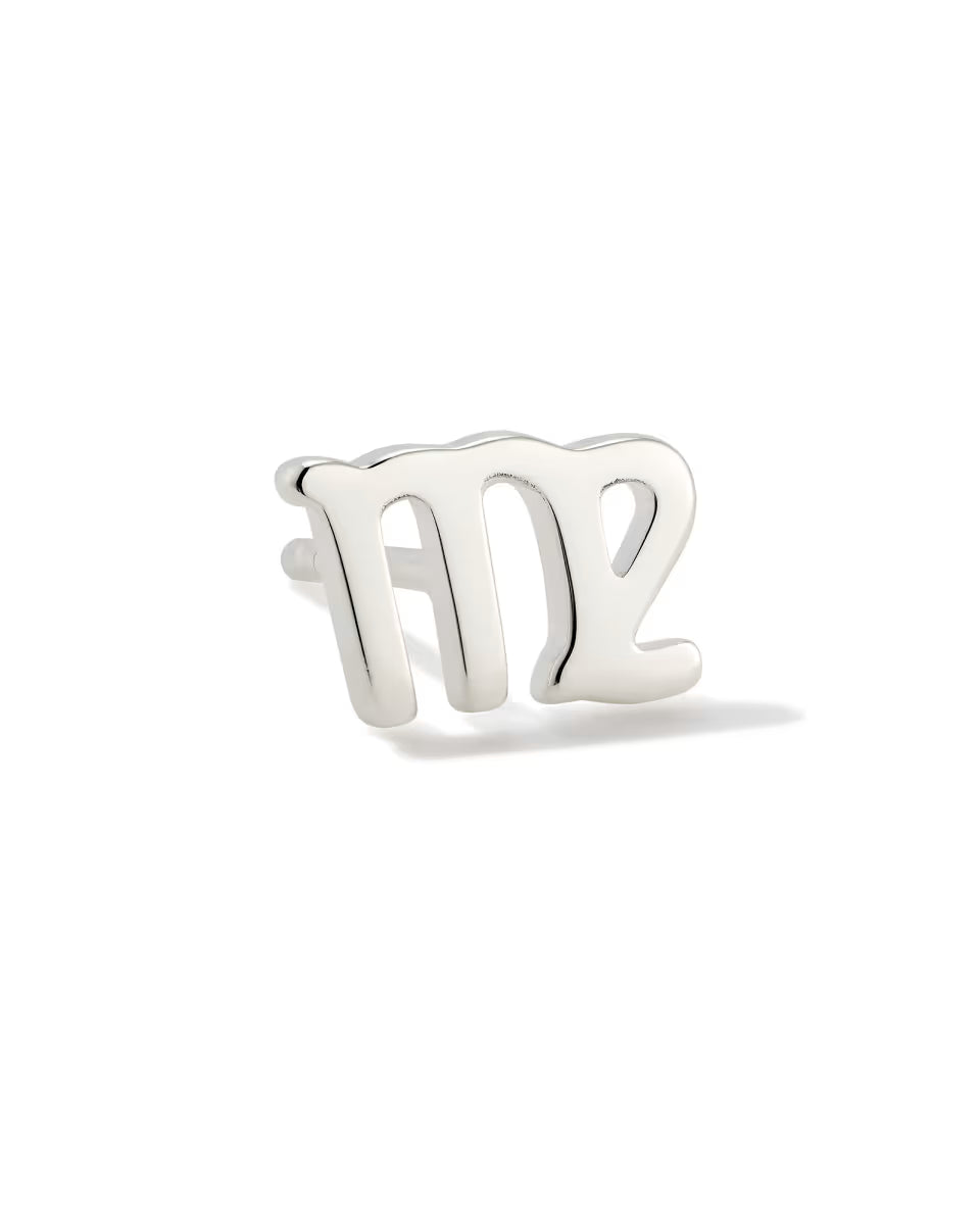Virgo Single Stud Earring in 18k Gold Vermeil