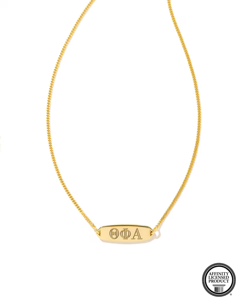 Theta Phi Alpha Pendant Necklace in Sterling Silver