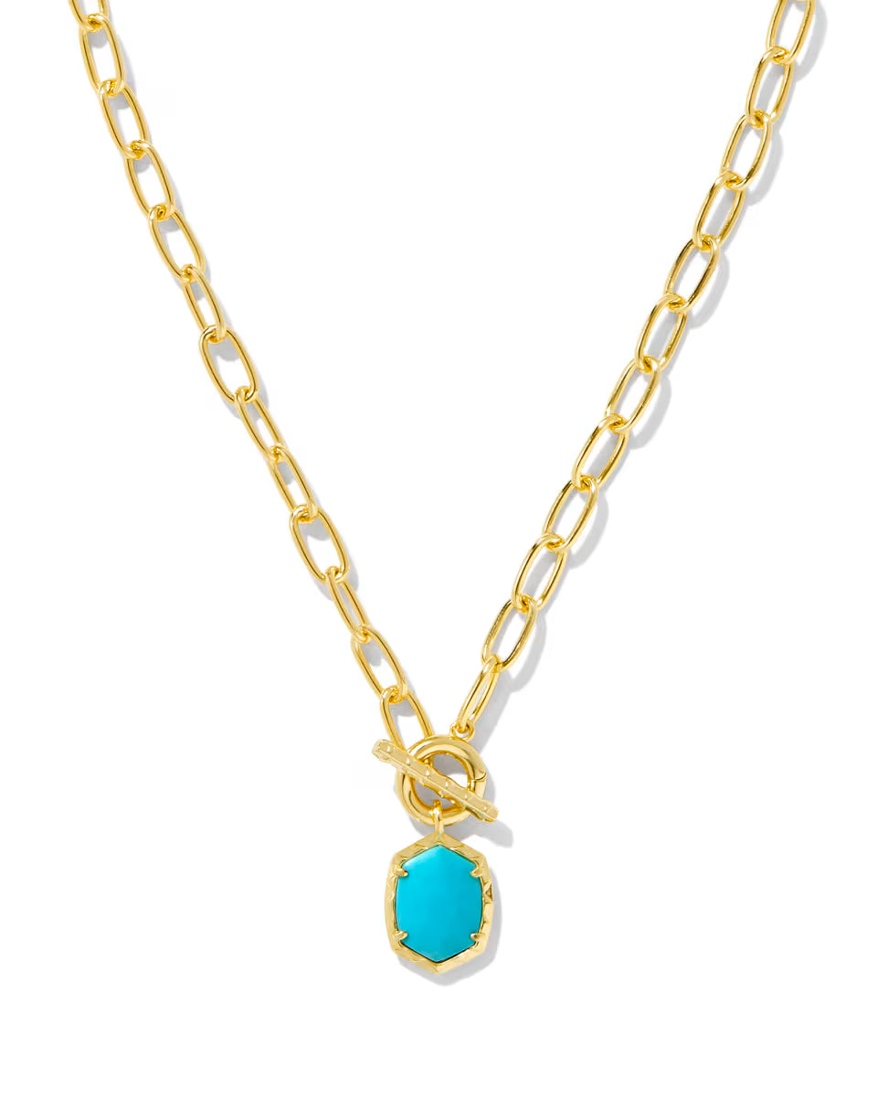 Daphne Convertible Gold Link and Chain Necklace