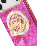 Magnetic Gold Black Mother-of-Pearl Ring Stand