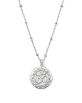 Om Coin Gold Short Pendant Necklace