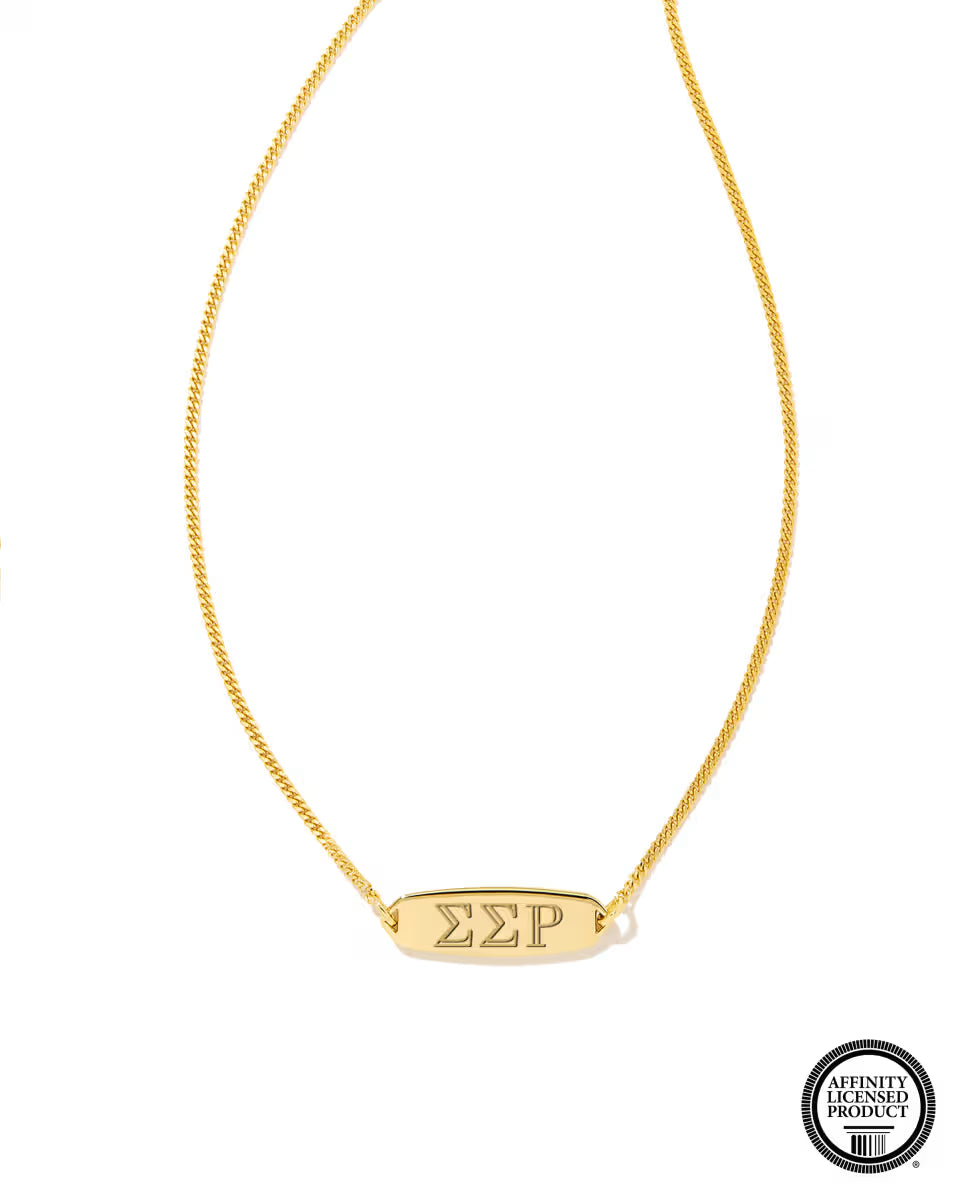 Sigma Sigma Rho Pendant Necklace in Sterling Silver