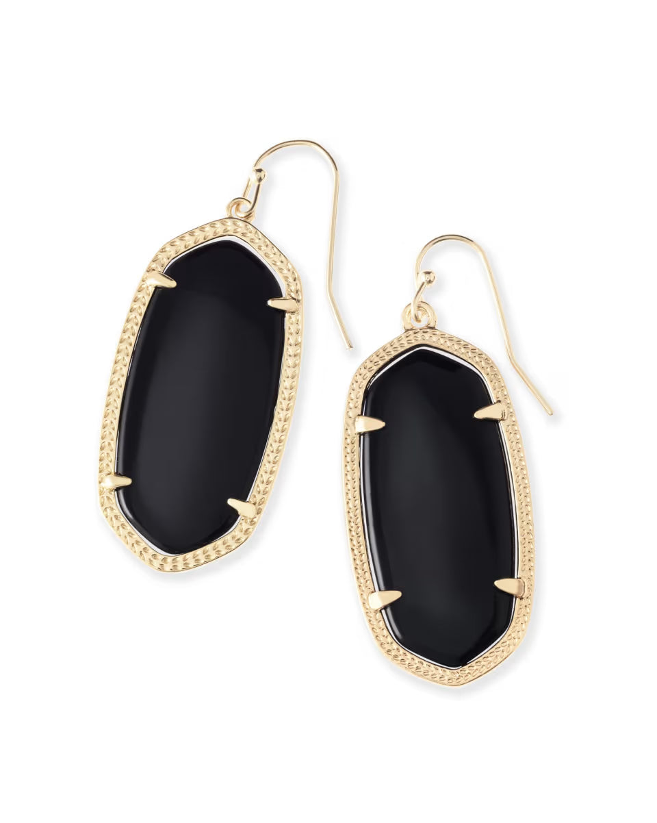 Elle Gold Drop Earrings