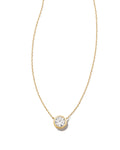 0.5 ct Lab Grown White Diamond Audrey Pendant Necklace in 14k Yellow Gold