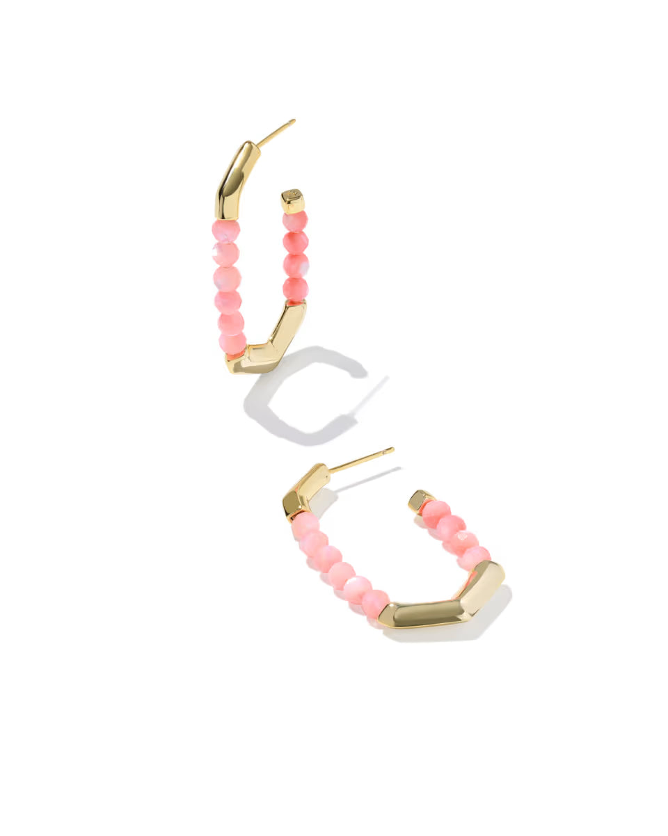 Sylvia Gold Hoop Earrings